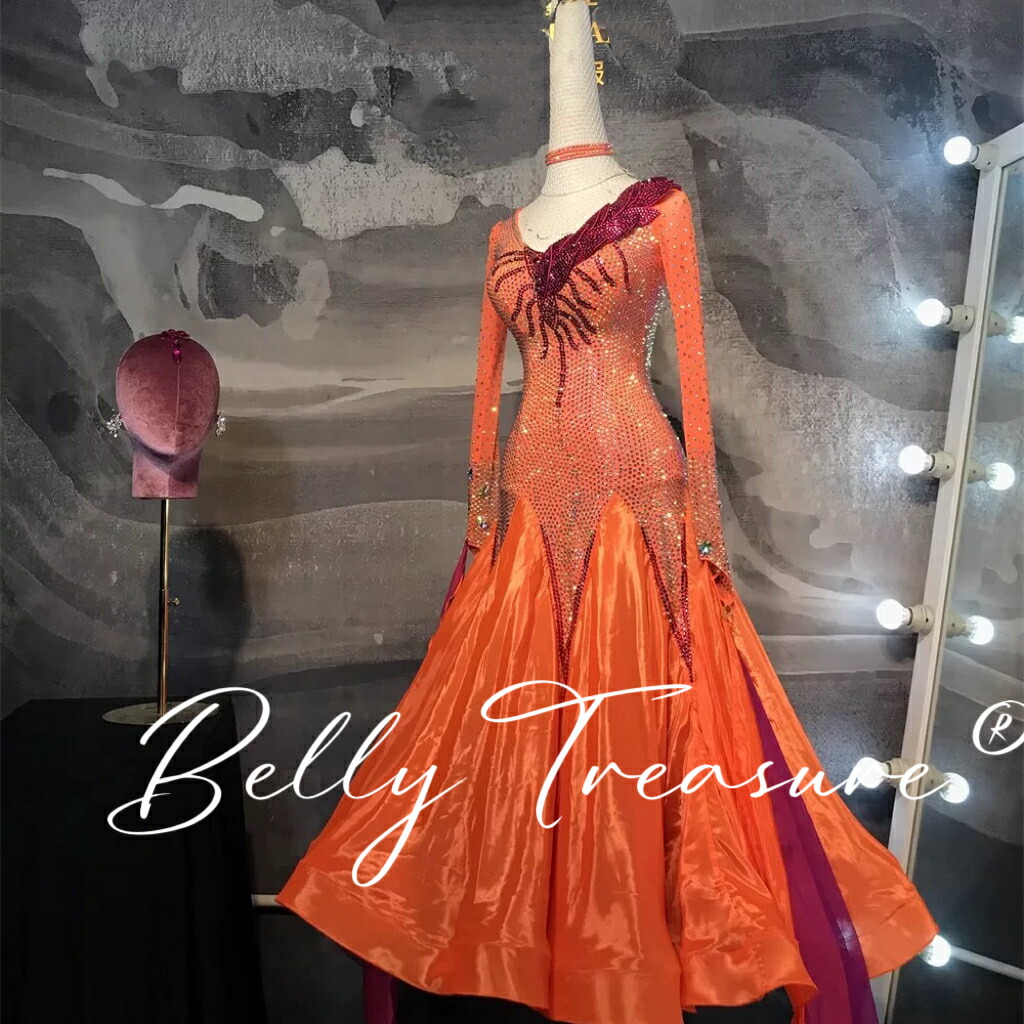 楽天市場】社交ダンス 舞台衣装 オーダーメイド YM-LD2440s-202502社交