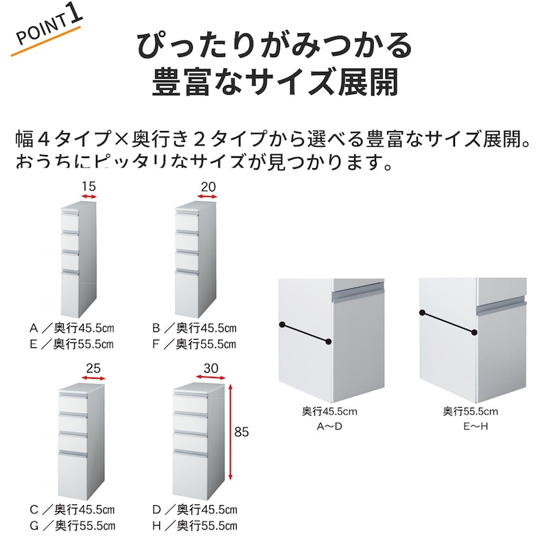 楽天市場】【20%OFF! 3/3 20:00-3/11 9:59】隙間収納 サニタリー