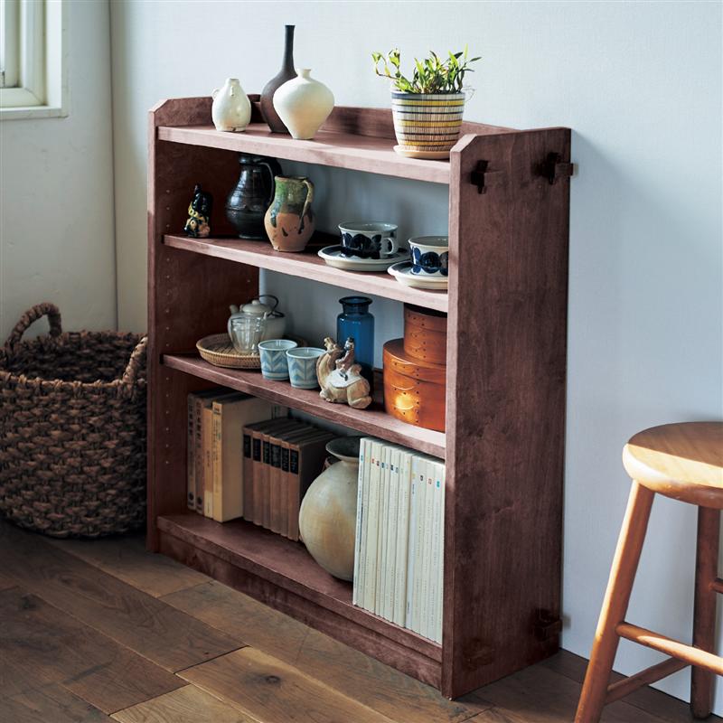 楽天市場】【店内ほぼP10倍! ~3/11 9:59】レトロ くさび棚風 可動棚