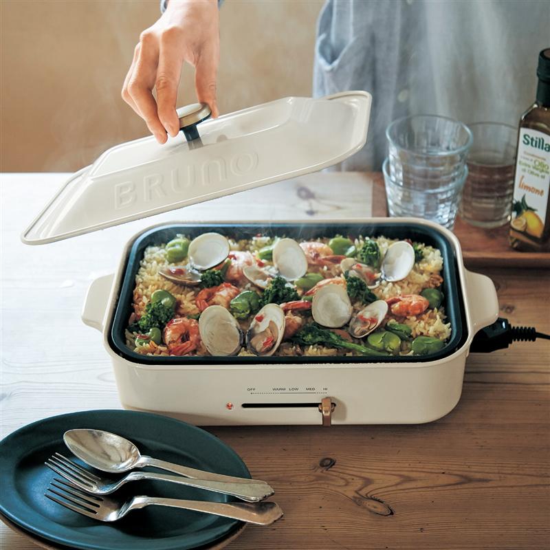 楽天市場】ベルメゾン ブルーノ/BRUNO コンパクトホットプレート