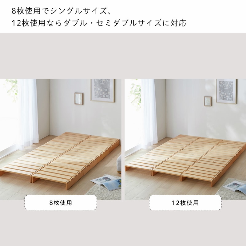 楽天市場】【20%OFF! 3/3 20:00-3/11 9:59】ベッドフレーム パレット風