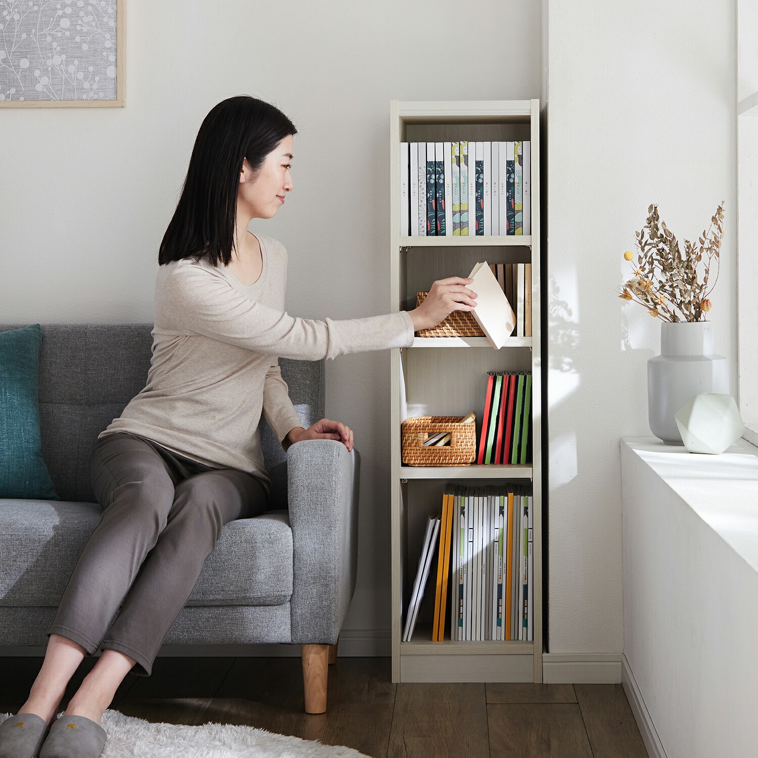 楽天市場】【店内ほぼP10倍! ~3/11 9:59】シンプルラック 本棚 ◇ H