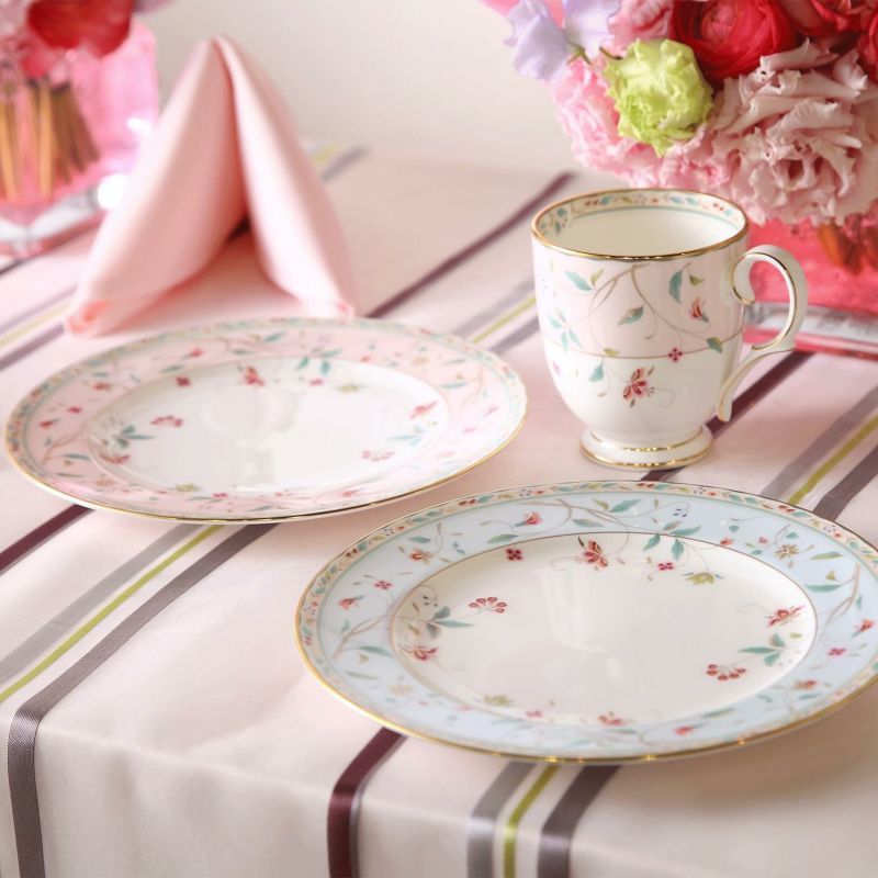 楽天市場】ノリタケ 花更紗 21cmプレート ペアギフトセット 色変わり