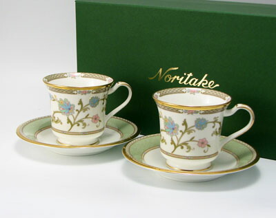 楽天市場】ノリタケ ヨシノ アメリカン碗皿(カップ＆ソーサー) ペア