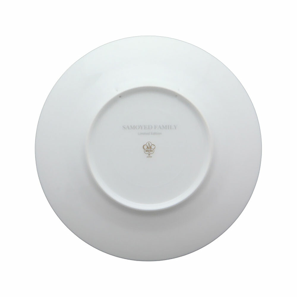 楽天市場】大倉陶園 クリスマスプレート 2025年 『サモエドの親子
