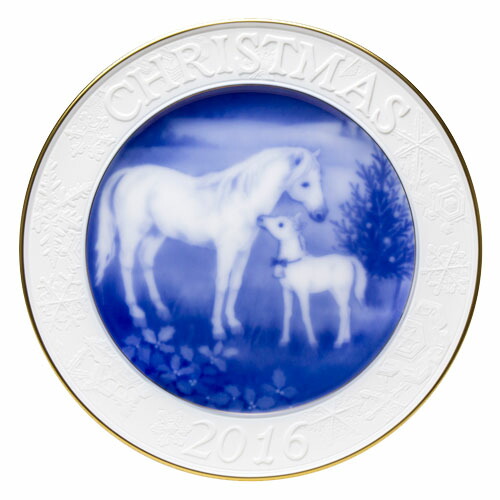 楽天市場】大倉陶園 クリスマスプレート 2016年 『アンダルシアン