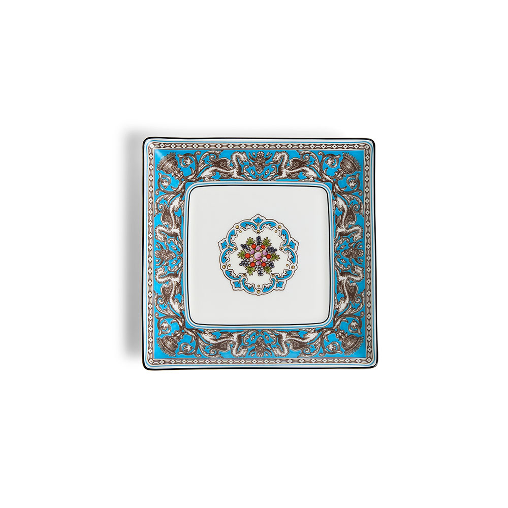 楽天市場】ウェッジウッド フロレンティーンターコイズ スクエアトレイ