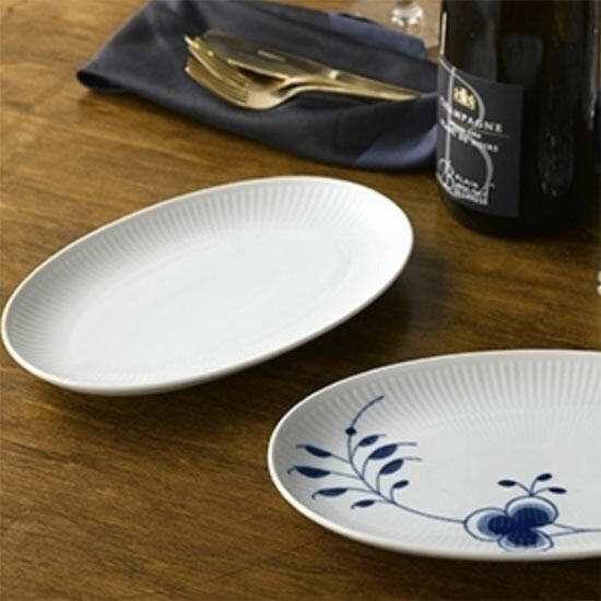 楽天市場】ロイヤル コペンハーゲン ホワイトフルーテッド オーバル