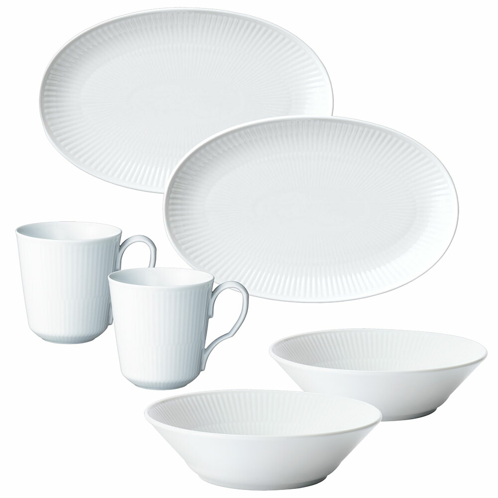 楽天市場】特別企画品 ロイヤル コペンハーゲン ホワイトフルーテッド