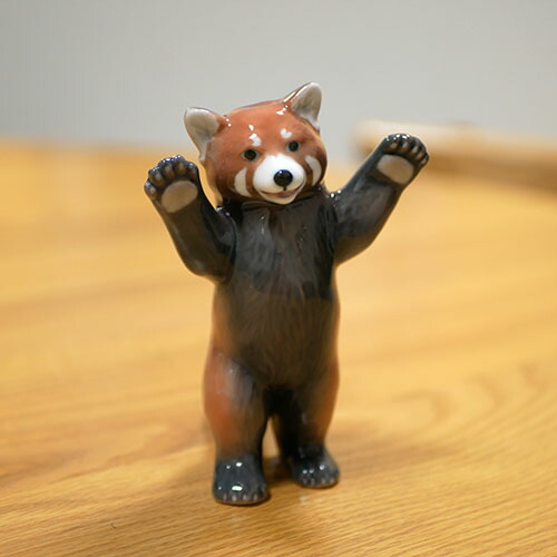 ロイヤルコペンハーゲン レッサーパンダ 陶器 置物 約15cm 価格交渉