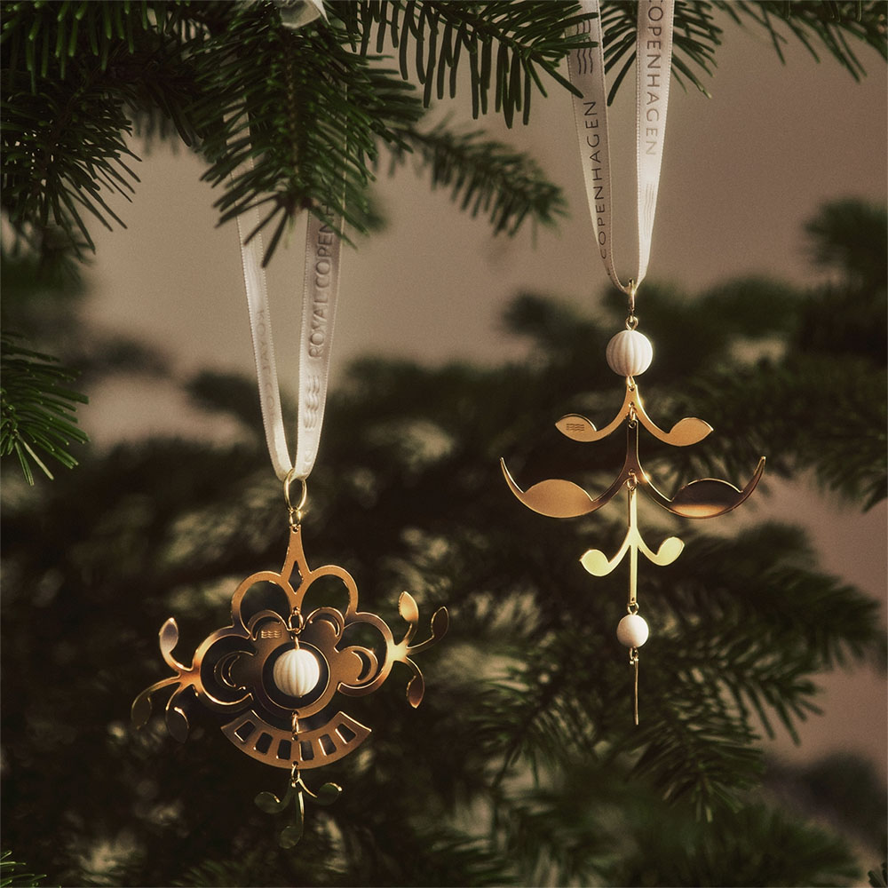 楽天市場】ロイヤル コペンハーゲン ゴールド オーナメント フラワー