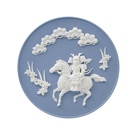 楽天市場】ウェッジウッド ジャスパーウエア リトルサムライ プレート