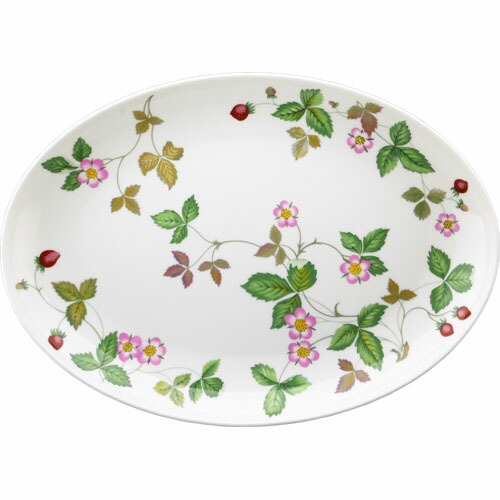 楽天市場】ウェッジウッド ワイルドストロベリー カジュアル オーバル