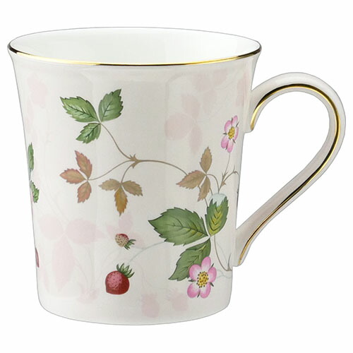 楽天市場】ウェッジウッド ワイルドストロベリーパステル マグペア