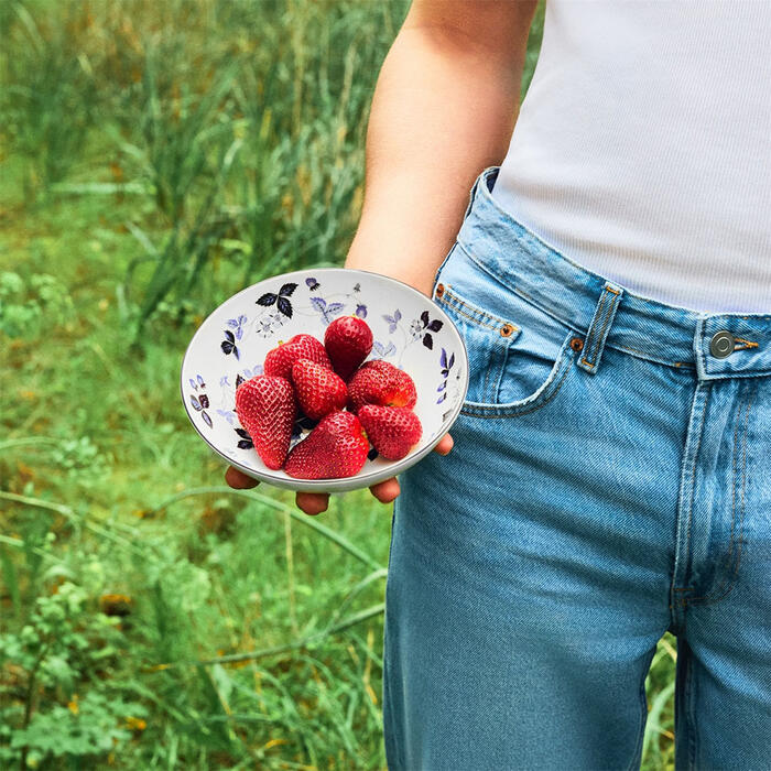 楽天市場】ウェッジウッド ストロベリー インクブルー ボウル 18cm