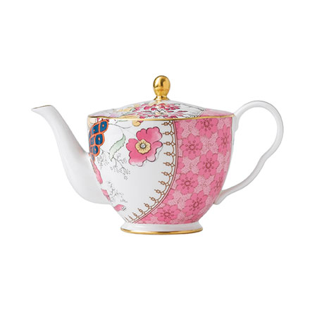 楽天市場】ウェッジウッド バタフライ ブルーム ティーポット : ベルセーブ
