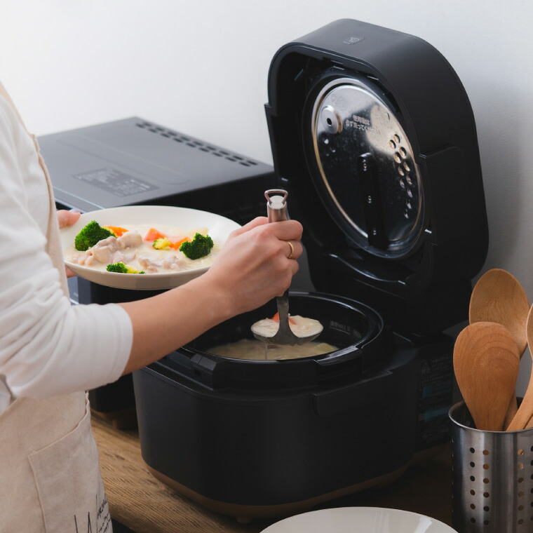 楽天市場】象印 スタン STAN. 自動調理なべ EL-KA23-BA EL-KA23-WA