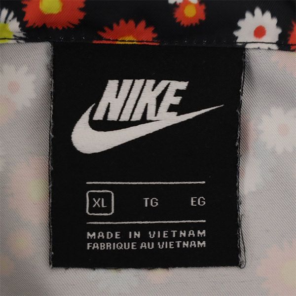 楽天市場】ナイキ 花柄 ウインドブレーカー XL ブラック NIKE