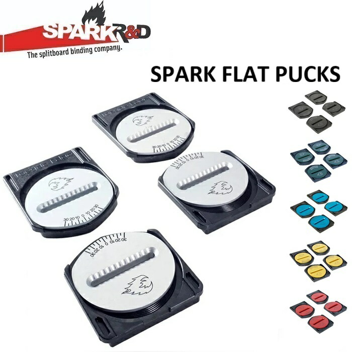 楽天市場】SPARK R&D SPARK FLAT PUCKS スパーク フラット パック