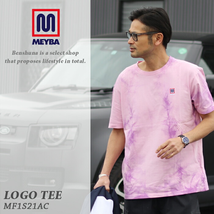 楽天市場】MEYBA メイバ タイダイ ロゴTシャツ MF1S21AC COTTON TIE