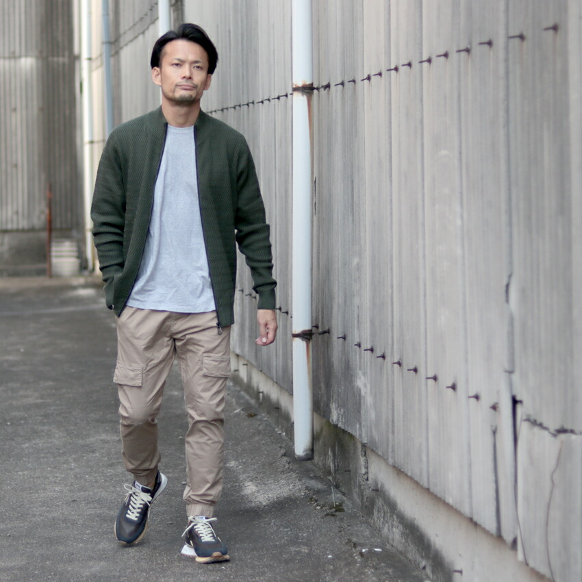 楽天市場】NO EXCESS ノーエクセス ジップアップニットブルゾン