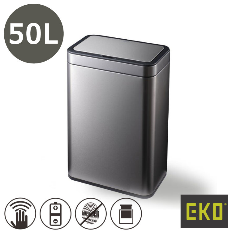 楽天市場】EKO(イーケーオー) メリディアン センサービン50L｜ゴミ箱