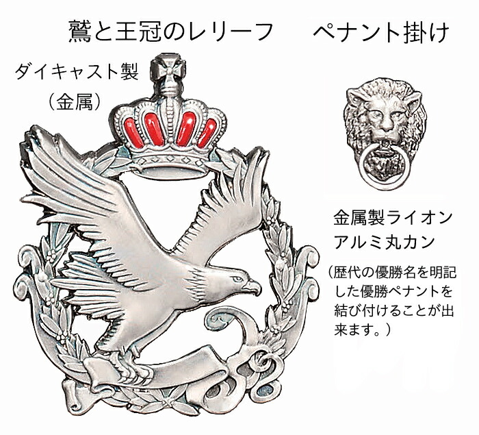 楽天市場】盾 文字無料 20％OFF 送料無料 楯 高さ275mm 表彰 発表会