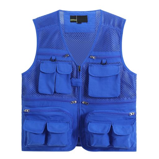 楽天市場】ベスト（カラーブルー）（フィッシングベスト｜ウェア