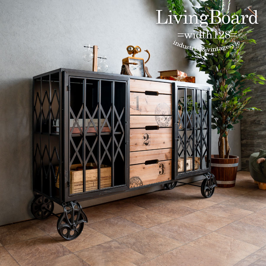 楽天市場】セール対象商品 キャビネット リビングボード サイドボード