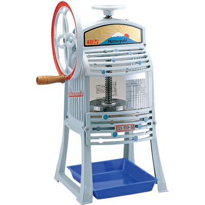 楽天市場】中部コーポレーション 初雪氷削機 手動式ブロックアイス