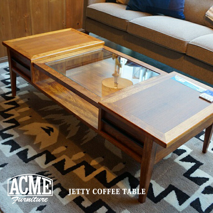 楽天市場】コーヒーテーブル ACME Furniture JETTY COFFEE TABLE