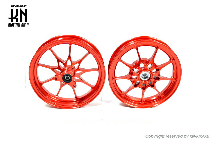 前後ホイールのみの アルミホイール ライブDIO SR/ZX AF34/AF35 前後