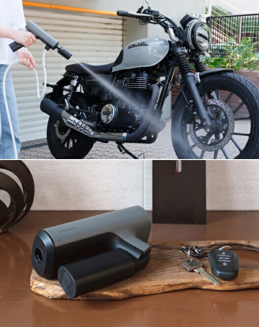 楽天市場】SPICERR（スパイサー） 00083043 ポケッタブル高圧洗浄機