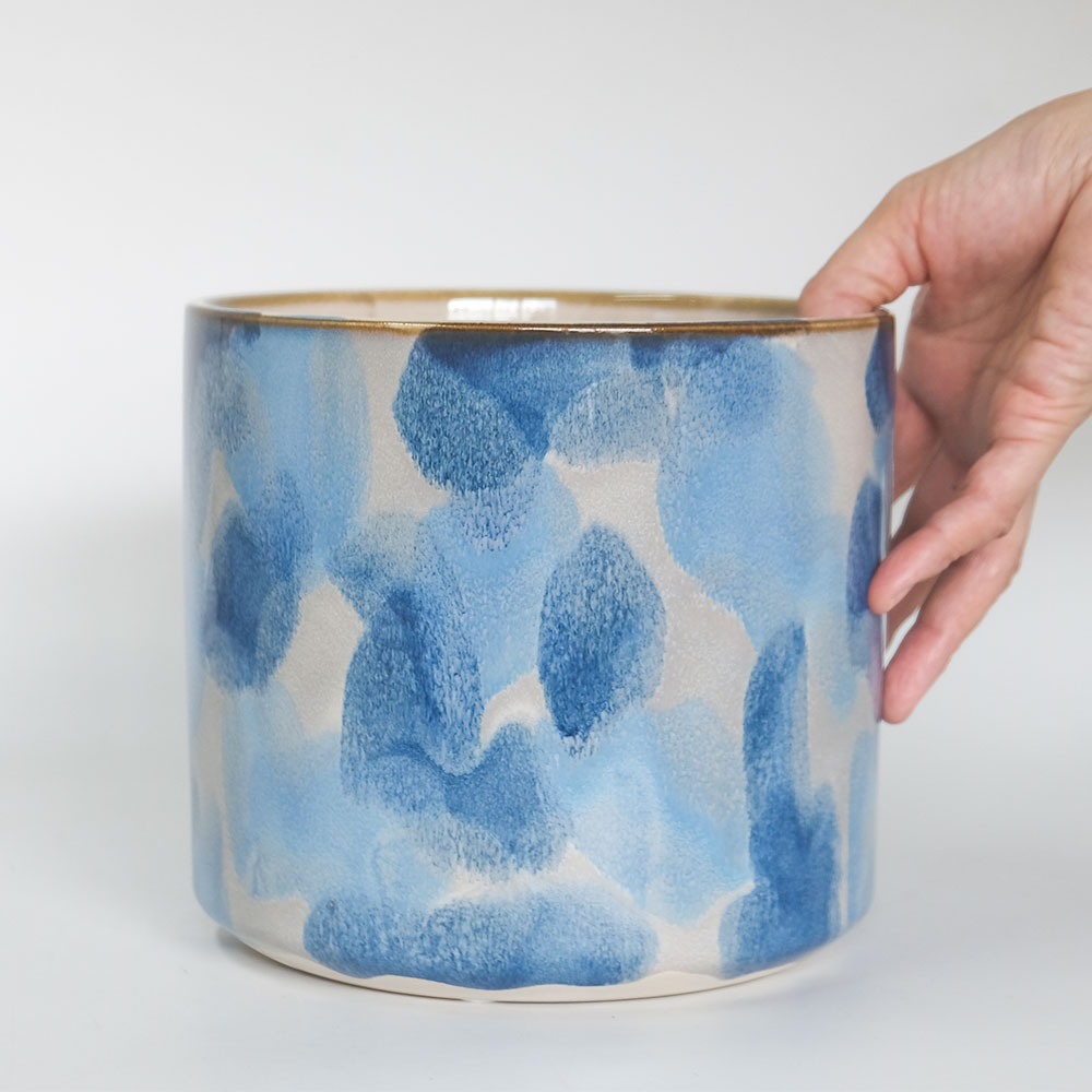 楽天市場】植木鉢 おしゃれ ダシャ16 鉢カバー セラミックポット 陶器