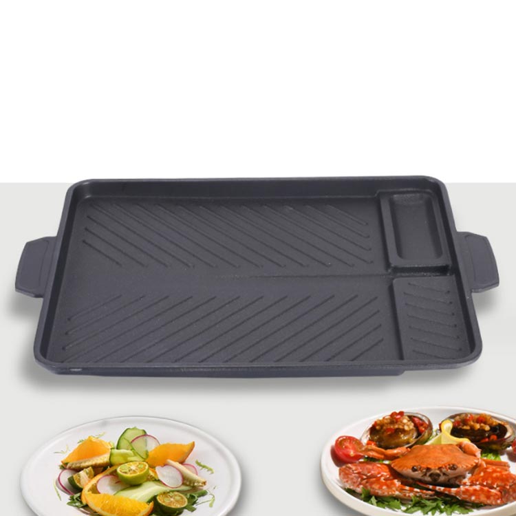 楽天市場】焼肉 サムギョプサル 斜め式 鉄板 韓国 プレート カセット