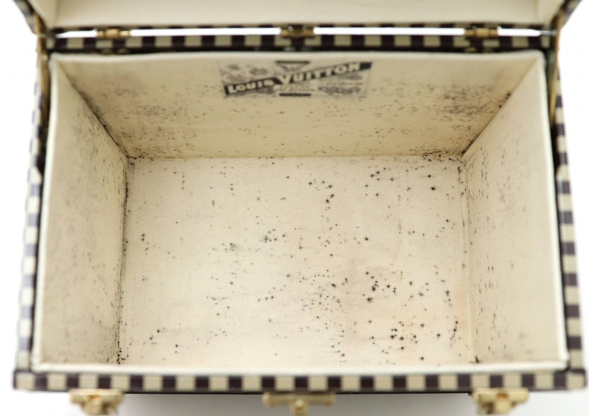 楽天市場】LOUIS VUITTON ルイ ヴィトン マルシャポー ダミエ トランク