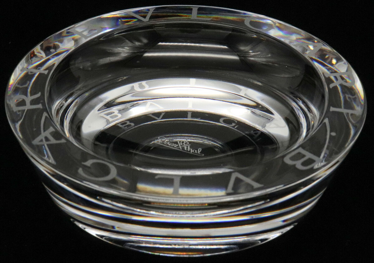 楽天市場】BVLGARI ブルガリ ローゼンタール クリスタル 灰皿 アッシュ