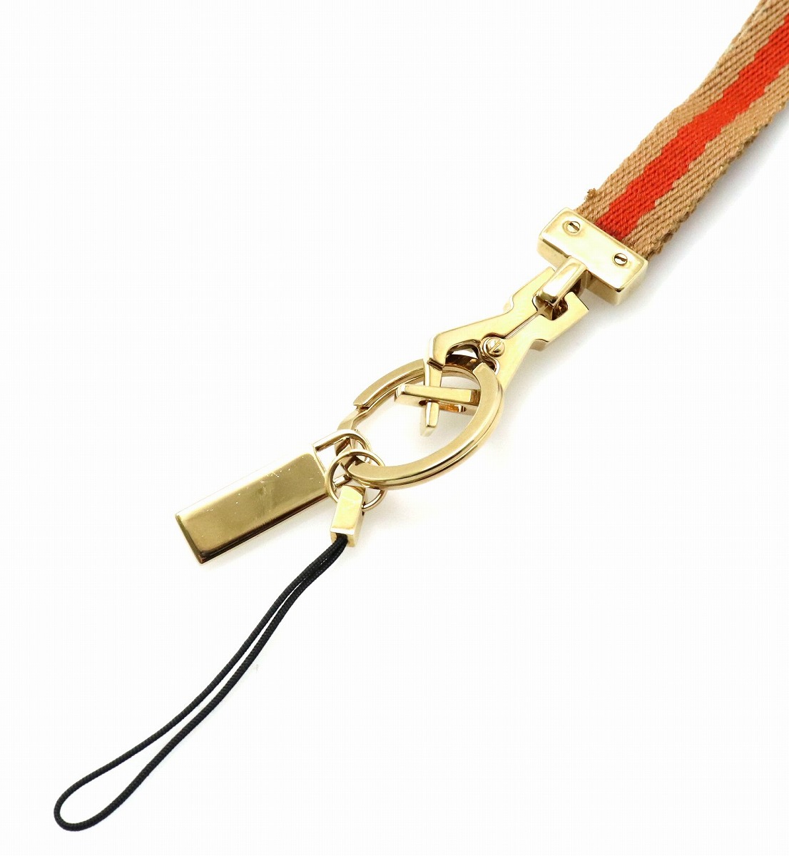 楽天市場】【未使用品】GUCCI グッチ ウェブライン ネックストラップ