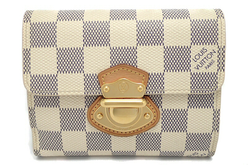 楽天市場】【財布】 LOUIS VUITTON ルイ ヴィトン ダミエ アズール