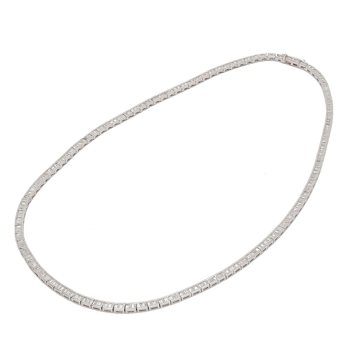 楽天市場】ダイヤチェーン ネックレス K18WG 750WG ホワイトゴールド