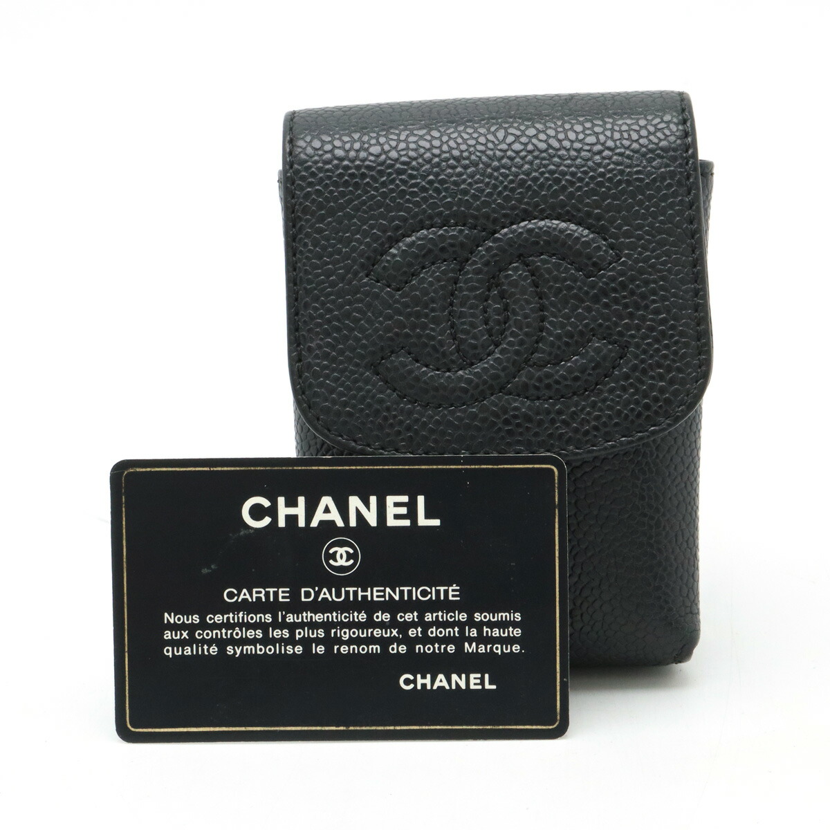楽天市場】CHANEL シャネル キャビアスキン ココマーク iQOSケース