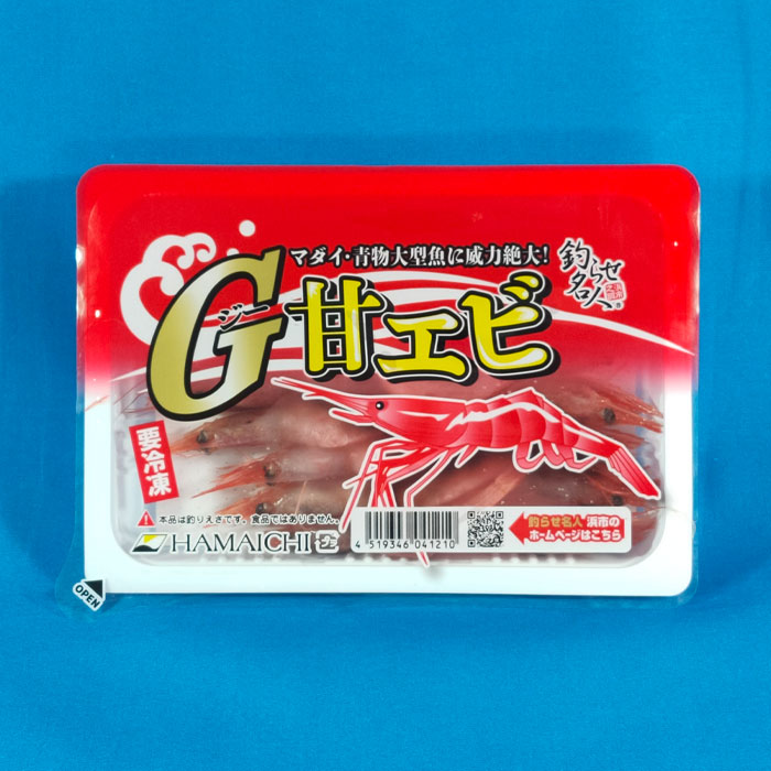 楽天市場】G甘エビ [釣り餌(えさ) えび サシエサ 海老 冷凍エサ 海上