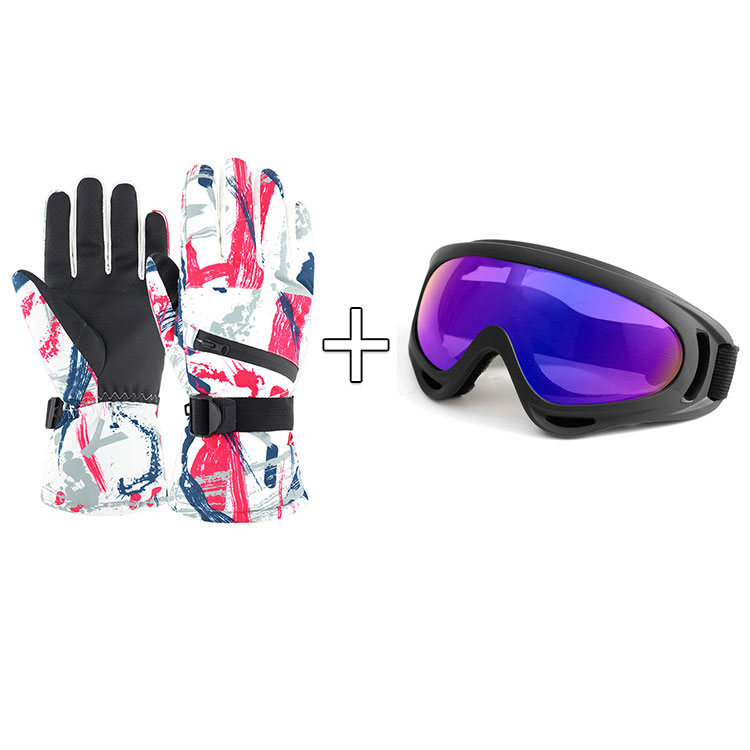 楽天市場】【最大20％OFFクーポン】スキーグローブ ゴーグル 2点セット