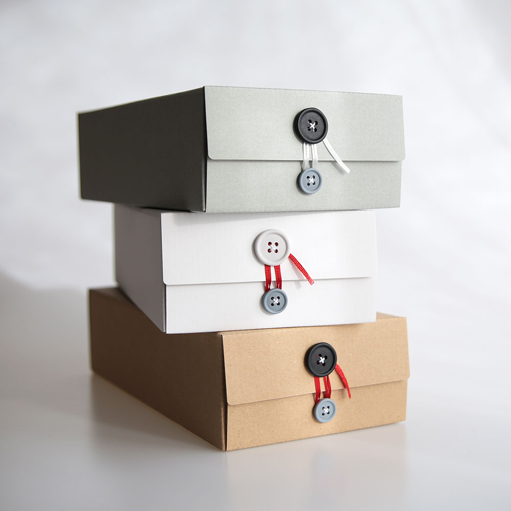 楽天市場】concrete craft / BUTTON TISSUE BOX グレー | ボタン