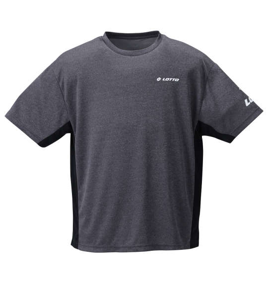 楽天市場】大きいサイズ メンズ LOTTO DRY メッシュ 杢 半袖 Tシャツ