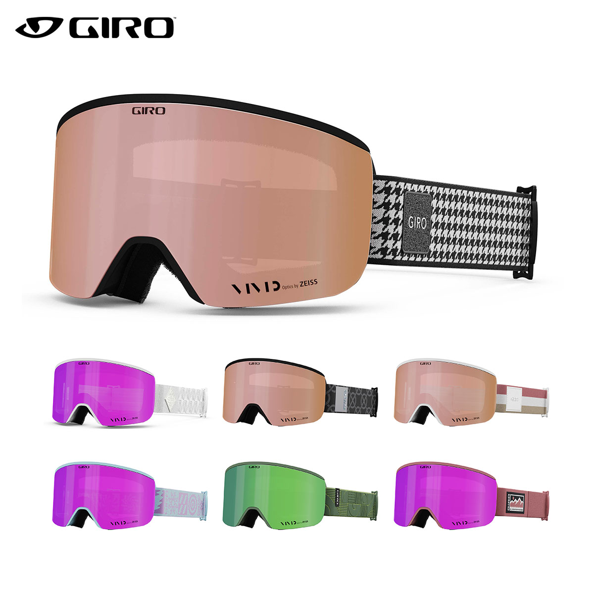 楽天市場】GIRO ジロ スノボ スノーボード ゴーグル レディース 2025