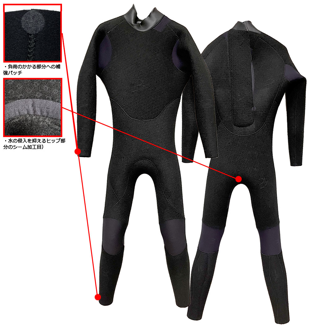 楽天市場】25-26 RASH JB FASTENER TYPE DRK / ラッシュ バックジップ