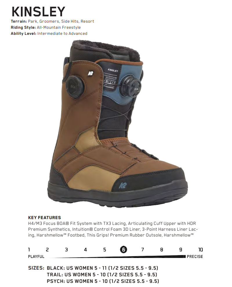 楽天市場】【楽天SS特別価格】24-25 K2/ケーツー KINSLEY キンスレイ