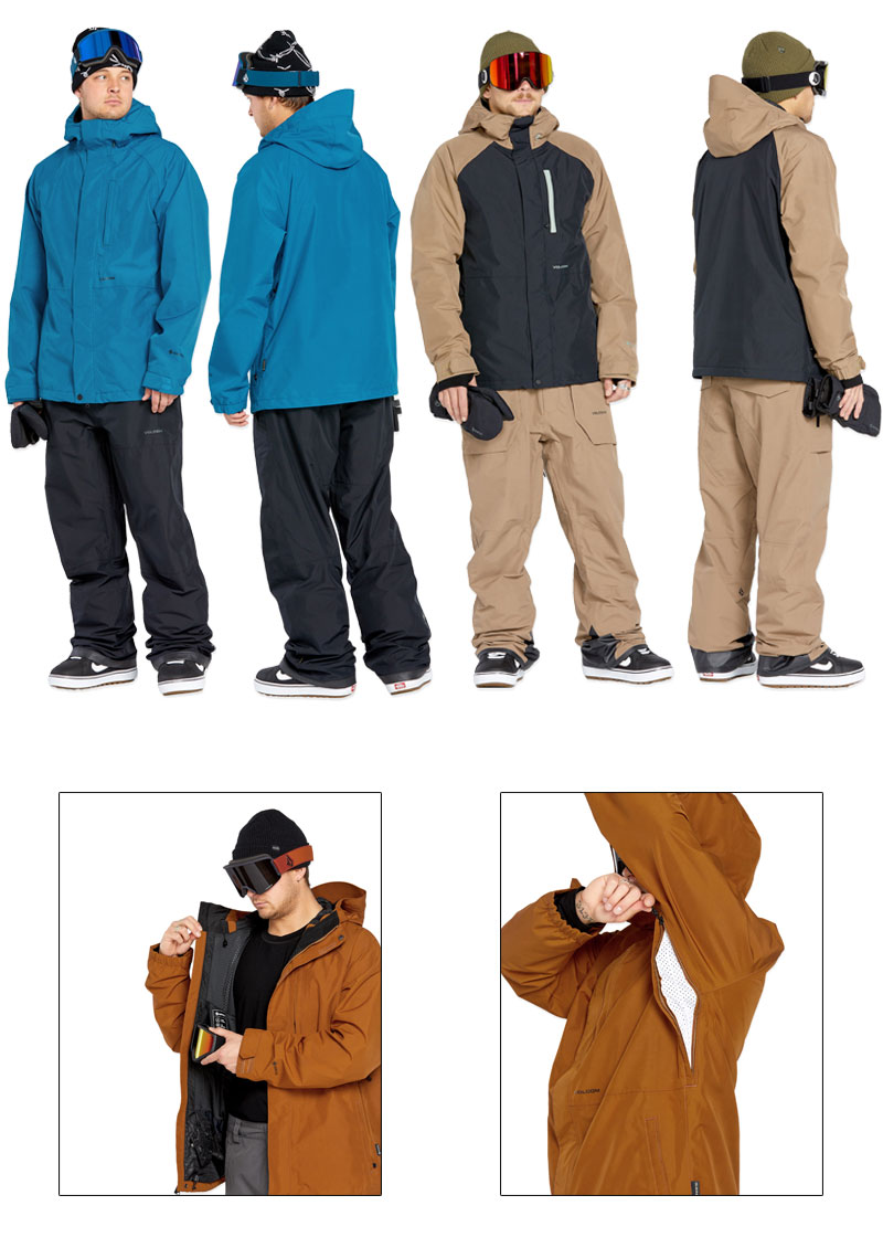 楽天市場】24-25 VOLCOM/ボルコム DUA GORE-TEX jacket 着用説明動画