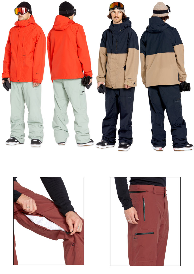楽天市場】【楽天SS特別価格】24-25 VOLCOM/ボルコム L GORE-TEX pant